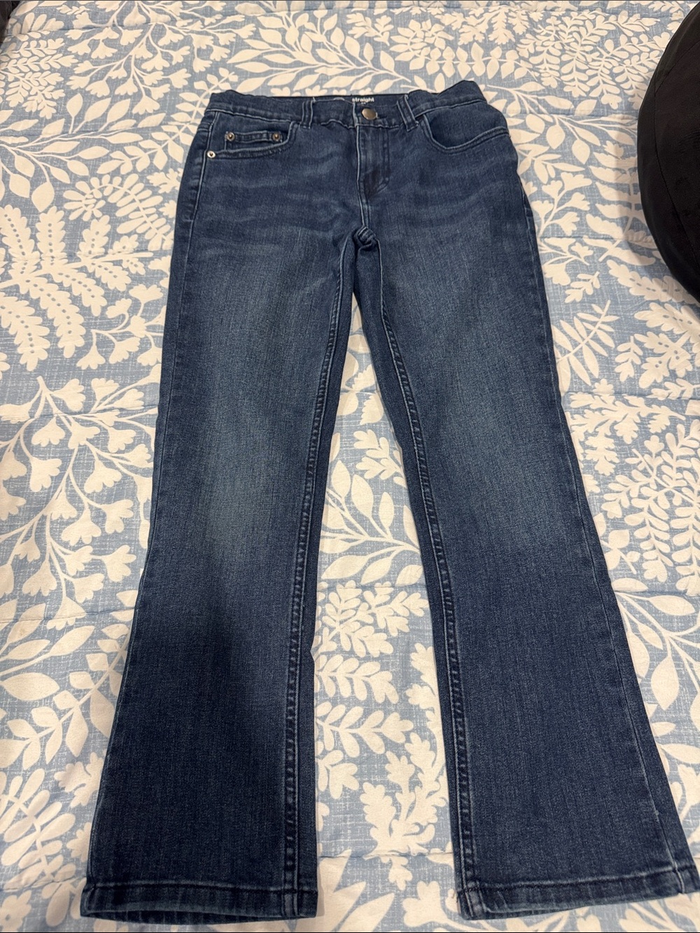 wonder nation boys size 10  Straight Jeans - Dark Blue